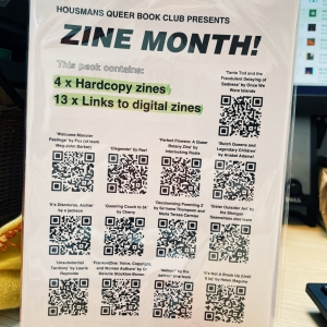 Housmans Queer Book Club Zine Pack