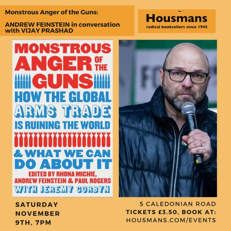 BOOK TALK: ‘Monstrous Anger of the Guns’ – ANDREW FEINSTEIN in ...