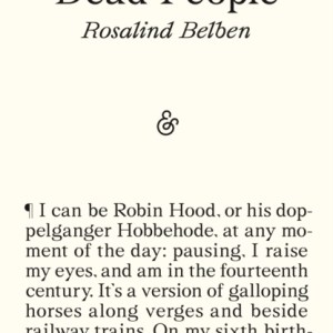 Dreaming of Dead People