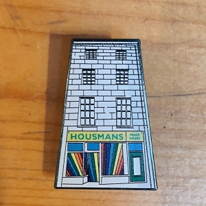 Housmans Bookshop Shopfront Pin
