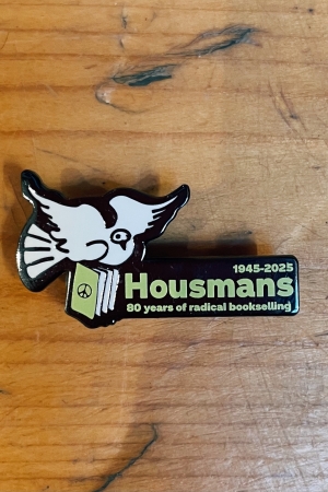 Housmans Bookshop 80th Anniversary Pin